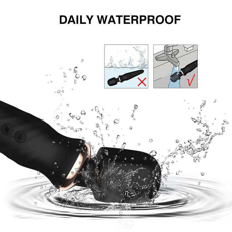 Selling Silicone USB Reacharge Stong Powerful Handheld AV Big Wand Vibrators Personal Body Wand Massager
