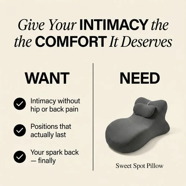 Ergonomic Support Wedge for Couples