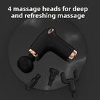 Cross-border Handheld Fascia Gun Muscle Relaxation Small Mini Fitness Massager Professional Full Body Cervical Massage Massage