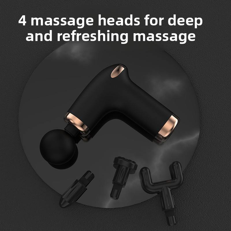 Cross-border Handheld Fascia Gun Muscle Relaxation Small Mini Fitness Massager Professional Full Body Cervical Massage Massage