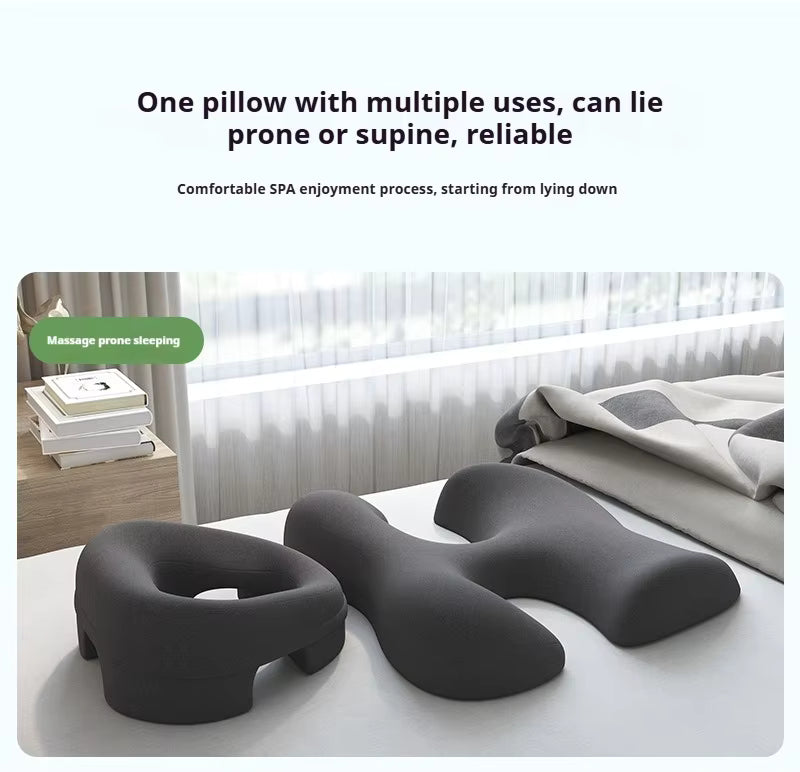 Ergonomic Face Down Massage Pillow