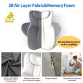 Ergonomic High-Density Memory Foam Pillow for Adults Cushion Toys for Couples Sex Pillow Wedge Bed Triangle Nursing Hotels