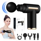 Phenitech Super Mini Gun Massage, Percussion Deep Tissues Muscle Massager With 6 Speed Travel Massage Gun for Office Relaxing