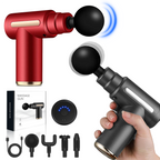 Phenitech Super Mini Gun Massage, Percussion Deep Tissues Muscle Massager With 6 Speed Travel Massage Gun for Office Relaxing