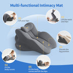 Ergonomic High-Density Memory Foam Pillow for Adults Cushion Toys for Couples Sex Pillow Wedge Bed Triangle Nursing Hotels