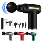 Phenitech Super Mini Gun Massage, Percussion Deep Tissues Muscle Massager With 6 Speed Travel Massage Gun for Office Relaxing