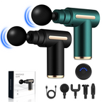 Phenitech Super Mini Gun Massage, Percussion Deep Tissues Muscle Massager With 6 Speed Travel Massage Gun for Office Relaxing
