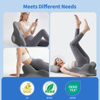 Ergonomic High-Density Memory Foam Pillow for Adults Cushion Toys for Couples Sex Pillow Wedge Bed Triangle Nursing Hotels