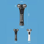 Handheld Microcurrent Face Massager - Electric Skin Tightening Device for Face & Neck Lifting Anti-Aging Beauty Tool