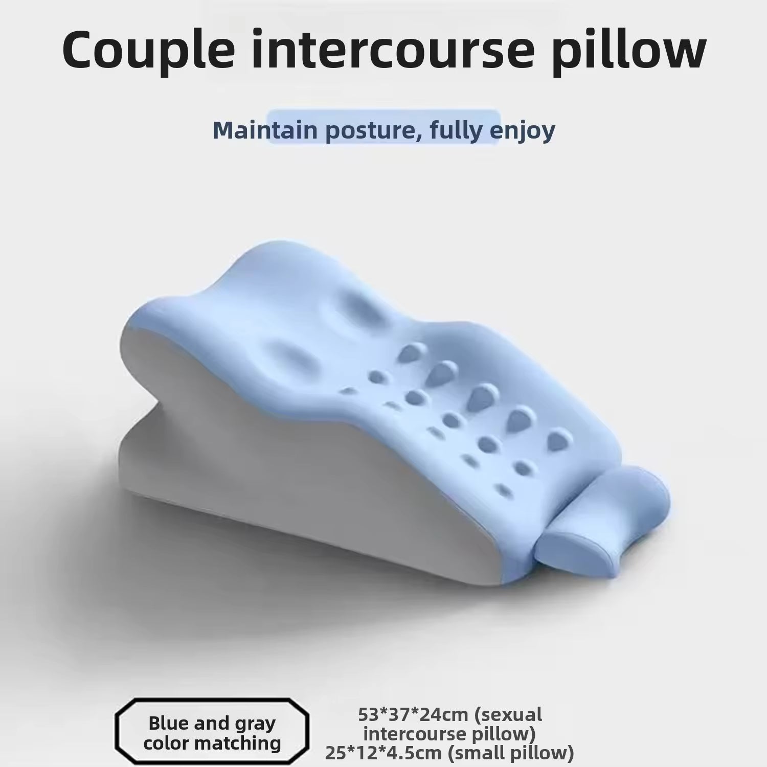 Wholesale Hotel Use Sex Pillow Hip Memory Foam Pillow for Couple's Sm Bondage Pillow Multi-functional Love-making Mat