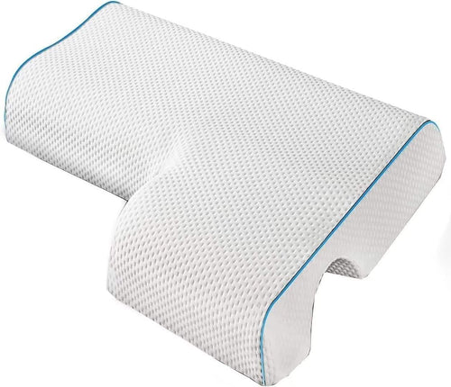 Cross Border Ergonomic Snug Slow Rebound Slow Rebound Couple Pillow for Intimate Nighttime Cuddles Double Memory Pillow